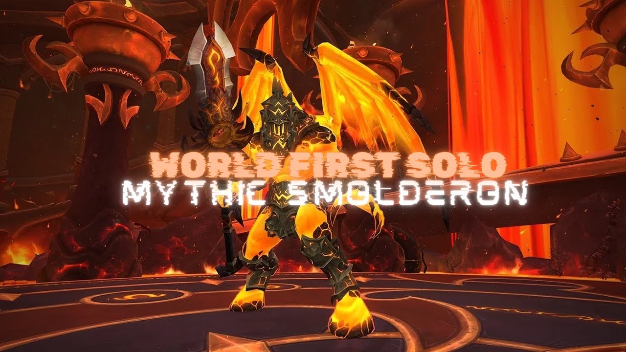 World First Mythic Smolderon SOLO - Amirdrassil, the Dream's Hope