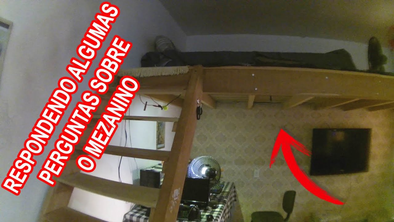 QUASE TOUR PELA CASA, RESPONDENDO PERGUNTAS SOBRE O MEZANINO