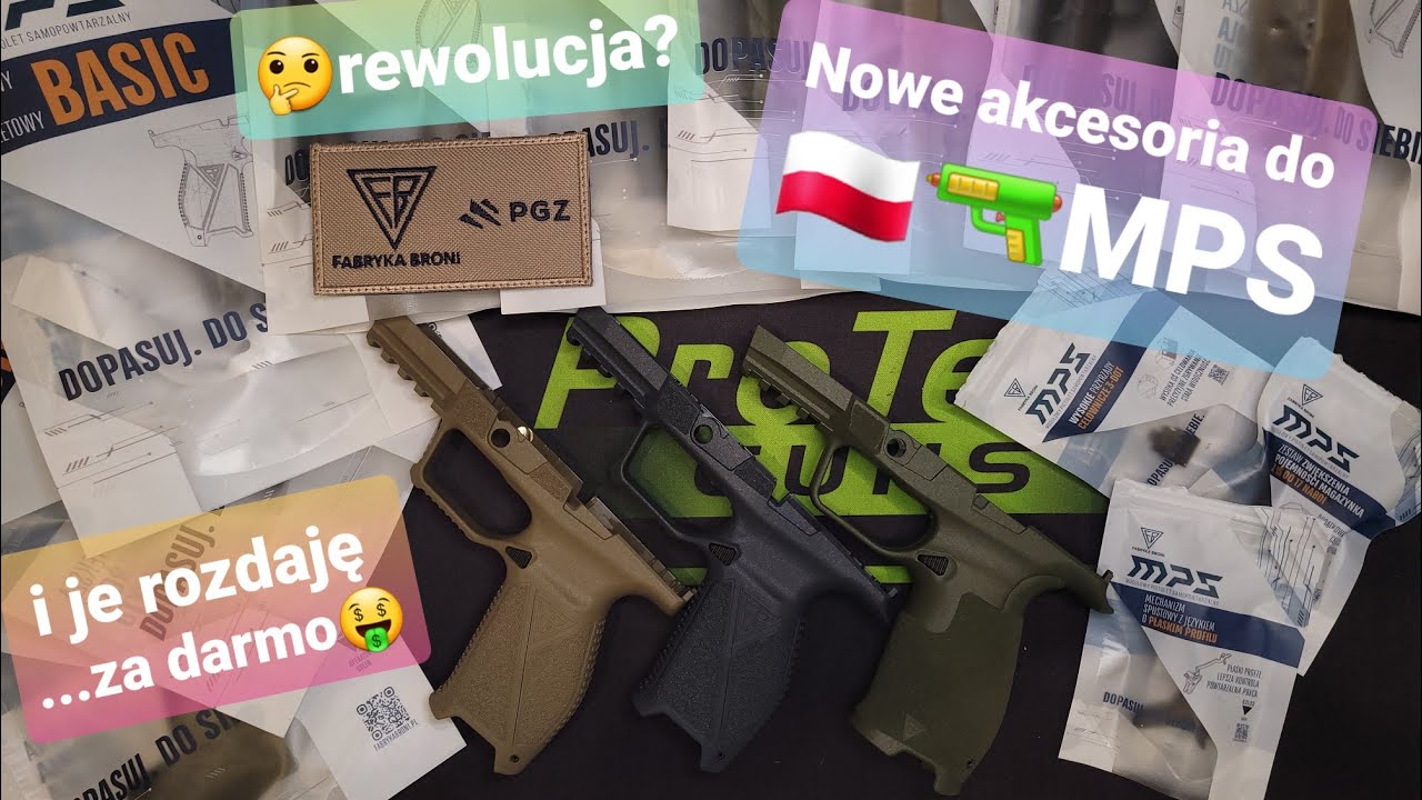 Nowe akcesoria do 🇵🇱🔫MPS. Czy chwytem ARMY wygrałbym kolejne zawody? + rozdawnictwo