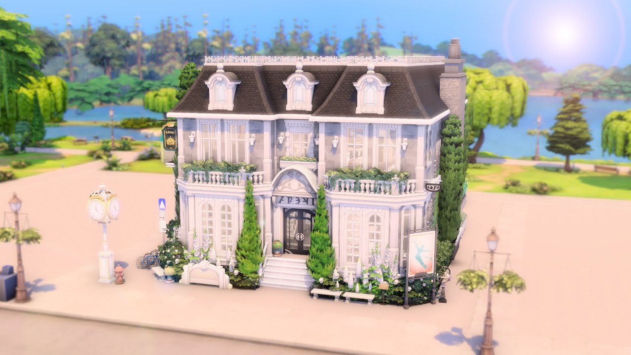 Willow Creek Museum 🖼️// The Sims 4: Speed Build // No CC