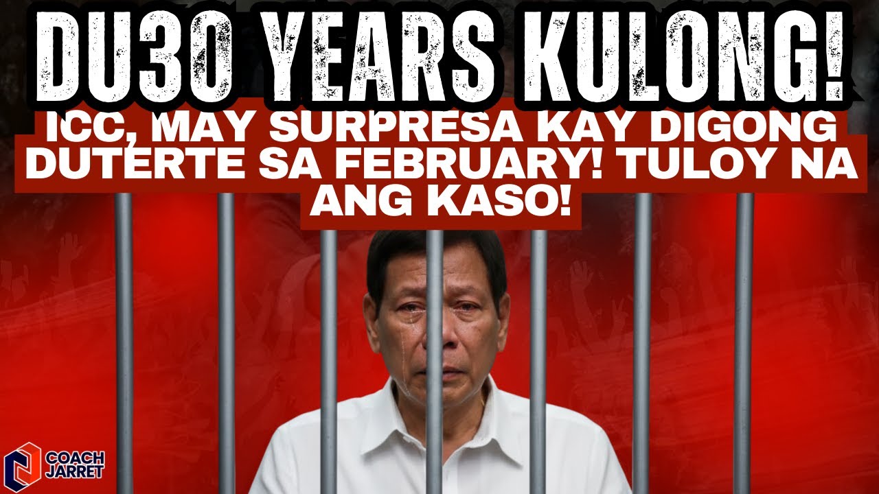 Du30 YEARS KULONG! ICC, May SURPRESA kay Digong Duterte sa February! TULOY NA ang KASO!