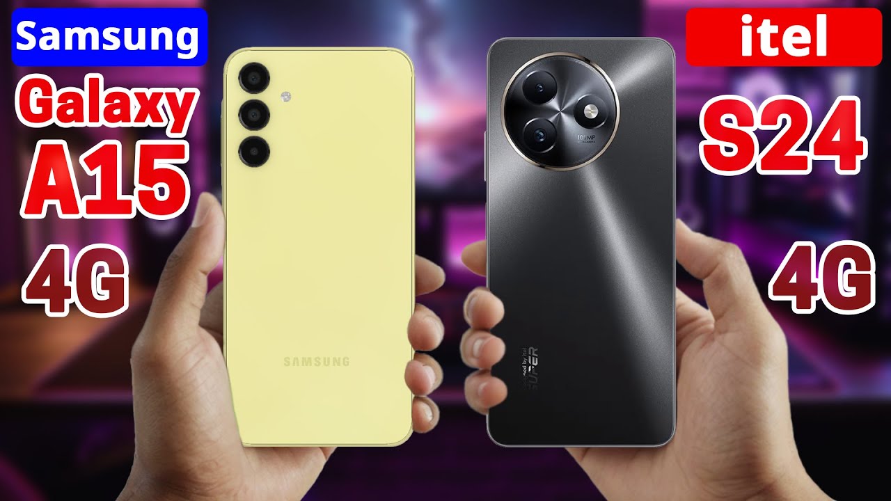 Samsung Galaxy A15 Vs itel S24 Fusion | Specs Comparison || Which One's Better?