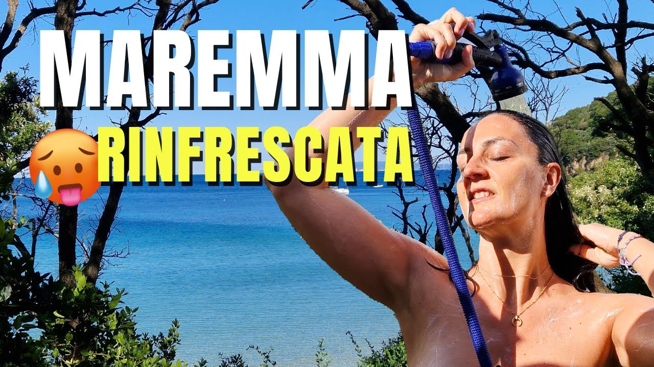 CON IL VAN AL FRESCO IN MAREMMA 💙 Cala Violina e Castiglione della Pescaia