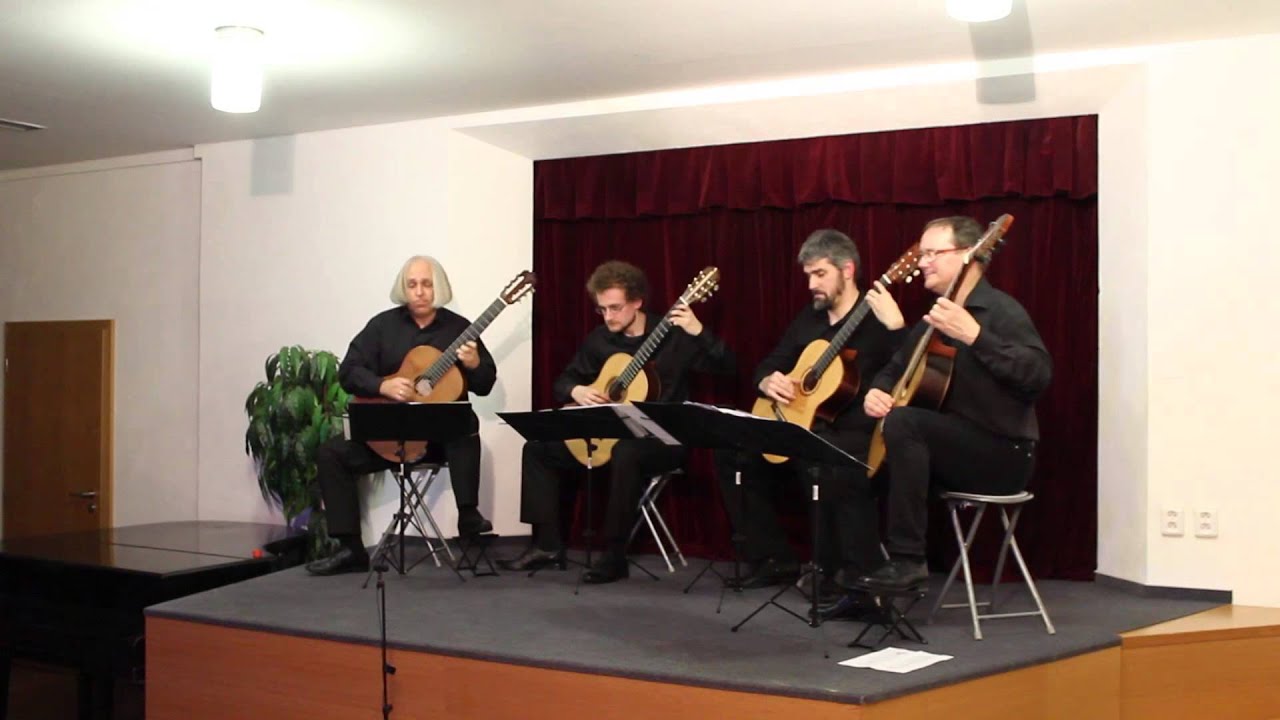 Scott Joplin - The Entertainer (PF Guitar Quartet)