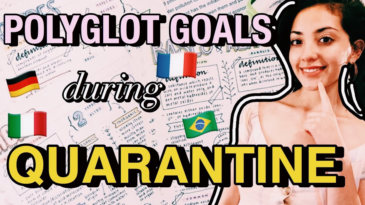LEARN A LANGUAGE DURING QUARENTINE ✌🏼POLYGLOT LANGUAGE LEARNING ROUTINE -HOW TO ACTUALLY LEARN