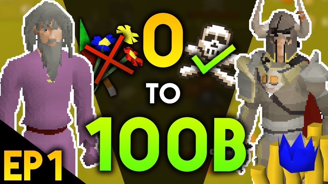 0 TO 100B WITH ONLY PKING!! Ep #1 Ikov RSPS