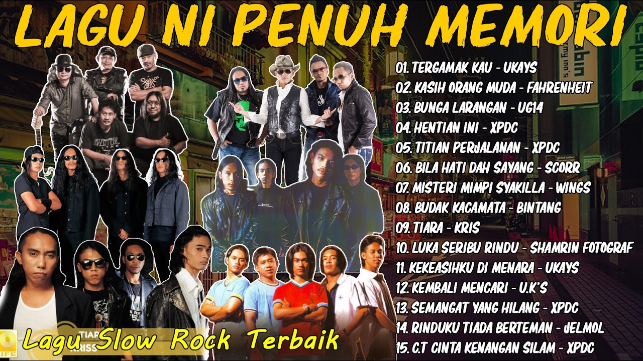 Lagu Jiwang 80an Dan 90an Terbaik - Lagu Slow Rock Malaysia - Koleksi 40 Lagu2 Jiwang 80an - 90an