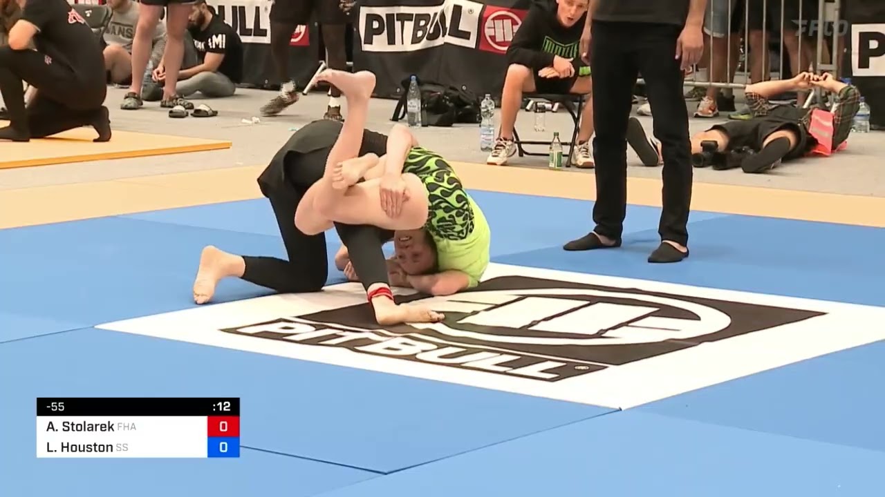 Lisa Houston hard fight at ADCC