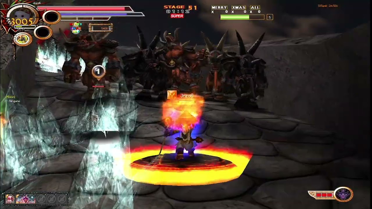 Rakion GOT Stage 51 Rank S (3 Mages)