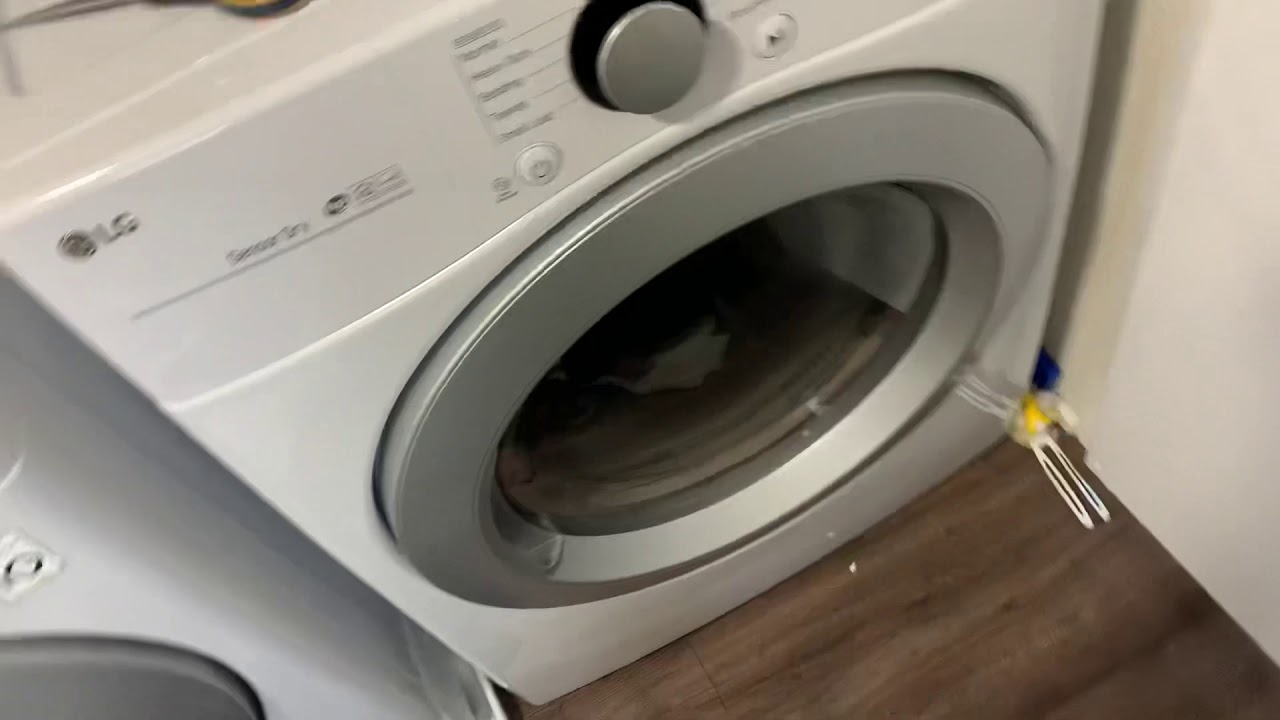 Lg dryer catching clothes (fixed)
