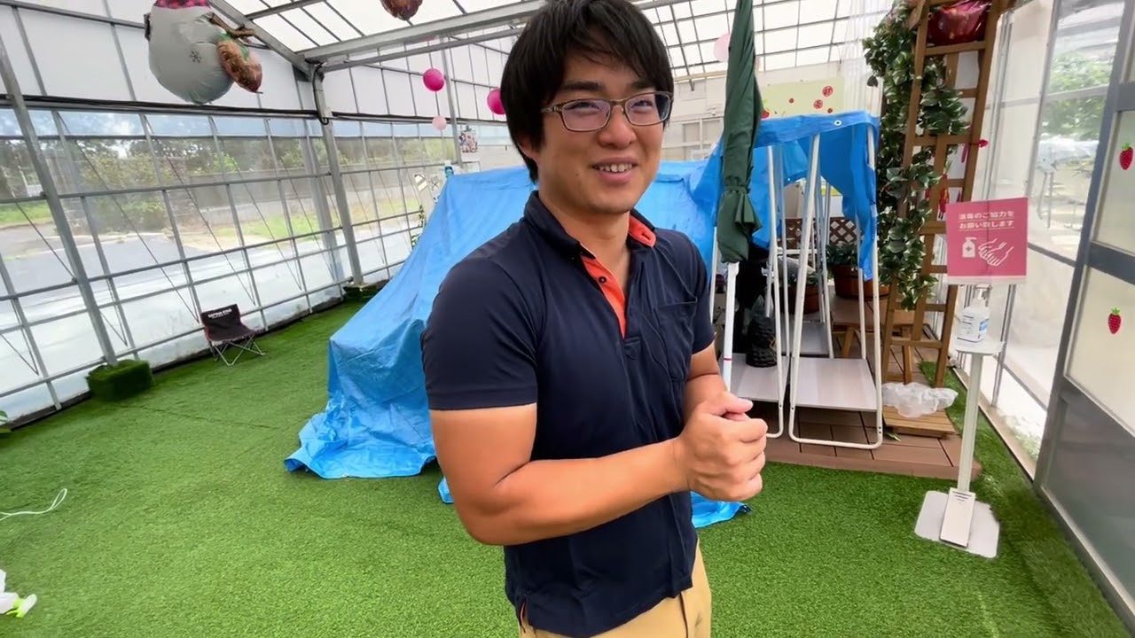 Visit Japanese strawberry farm 5 July 22nd 2566