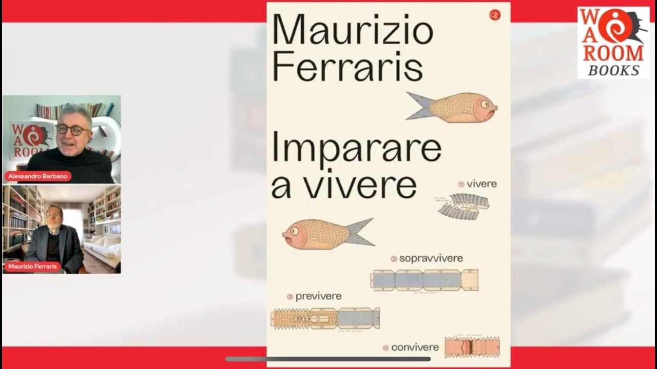 War Room Books - Alessandro Barbano dialoga con Maurizio Ferraris