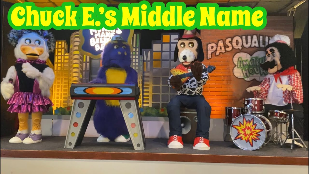 Chuck E.’s Middle Name - Chuck E. Cheese’s Northridge, CA
