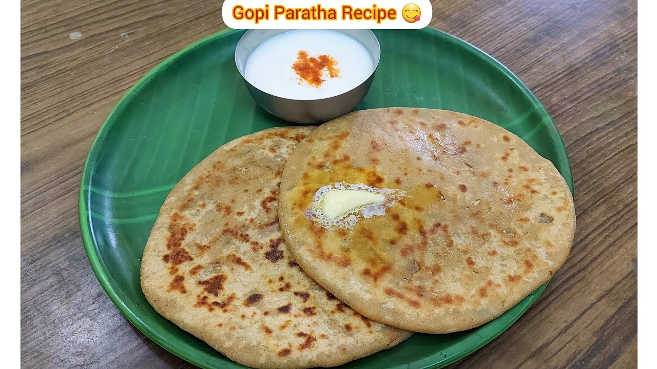Gopi paratha Recipe ( Cauliflower Paratha )😋 #homemade #tamil #india 