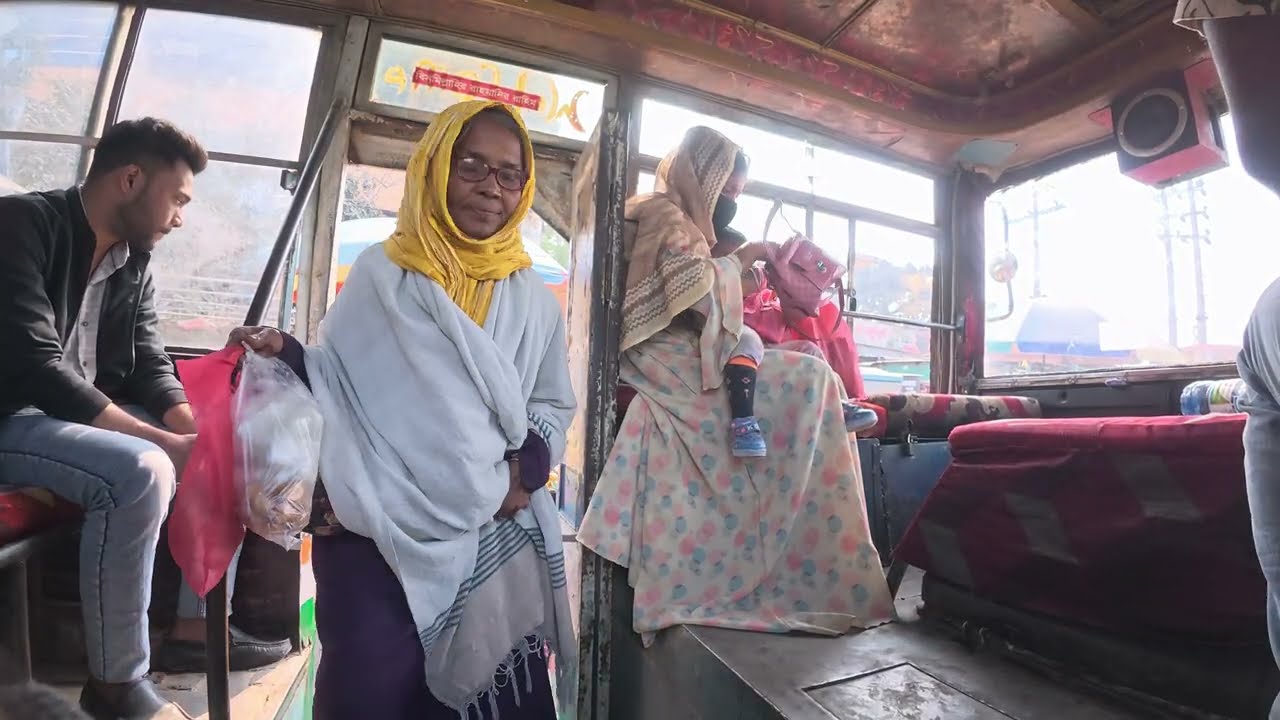 Life Inside a Chaotic Bus | Poor Country Public Transport Reality 🌍
