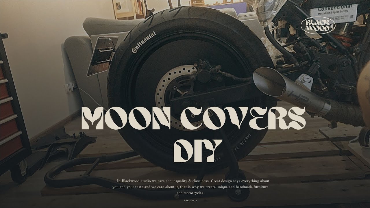 How to Make Moon Covers for Your 125cc Cafe Racer | Custom DIY Mods