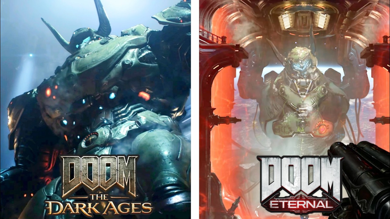 Evolution of Atlan Mechs in DOOM Games (2016-2025)