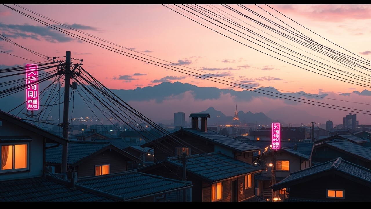 A Sky Too Calm to Rush 🌆 Soft Japanese Evening with Lofi