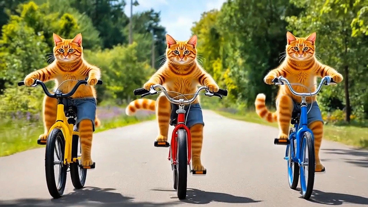The Strange Adventure of Three Cats | Part 1 | Cat AI Story