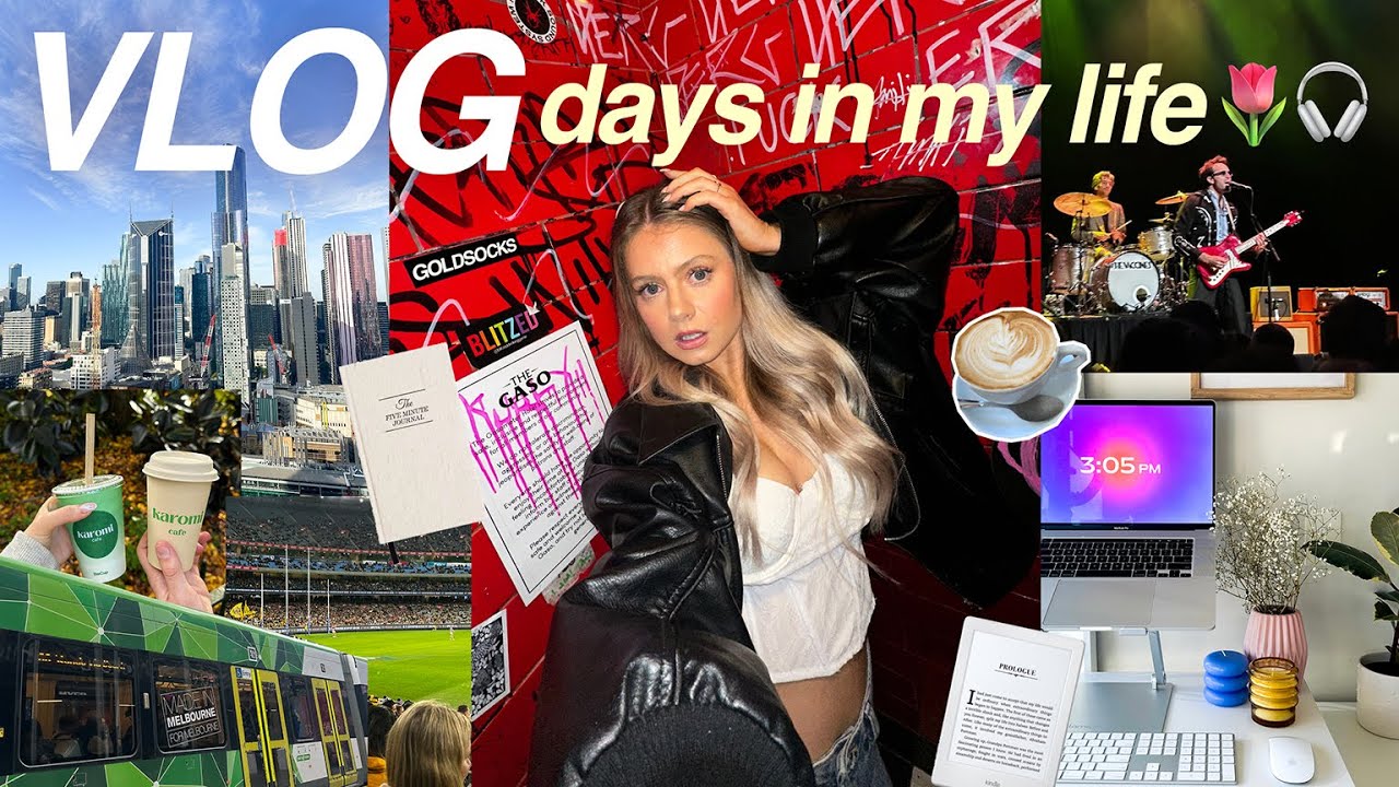 PRODUCTIVE VLOG 🎧💌 | Olivia Rodrigo tickets, Vaccines concert, AFL, Organising | Melbourne Australia