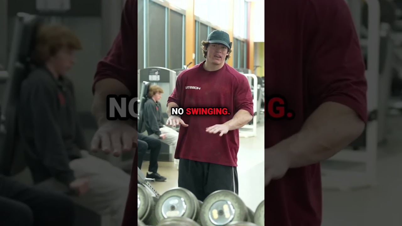 Sam Sulek shows how to do lateral raises 📚