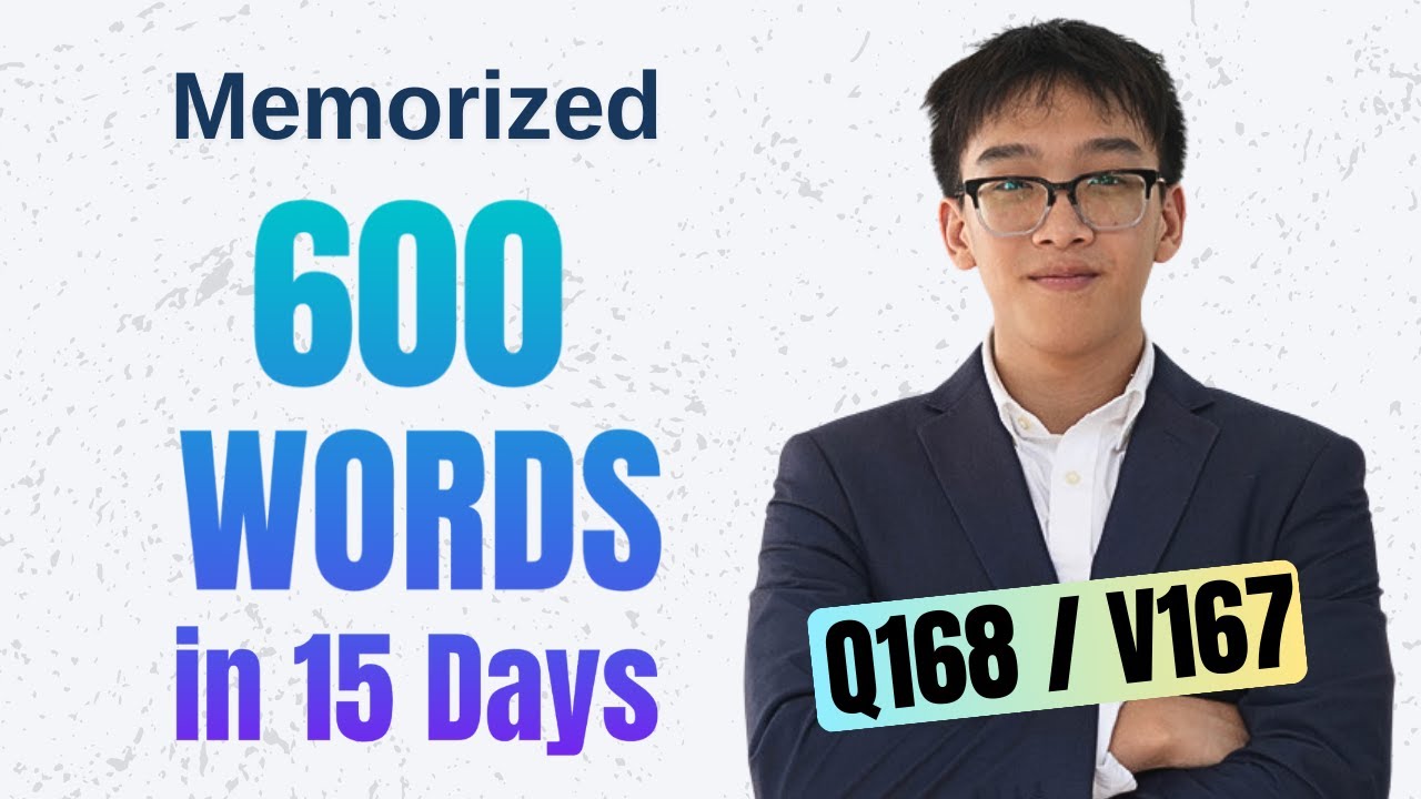 How I Scored GRE 335 (Q168 V167) in 2.5 Weeks | My Best Strategies