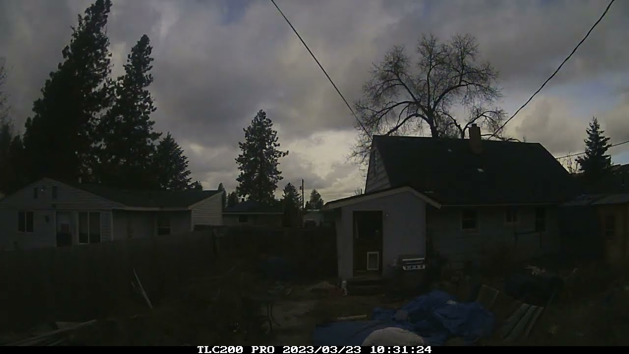 constantly changing weather - Full day time-lapse, 03/23/2023