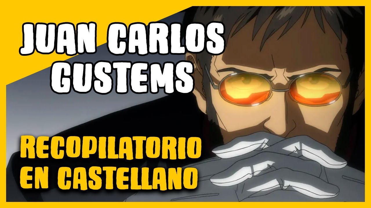 Las VOCES del ANIME: JUAN CARLOS GUSTEMS
