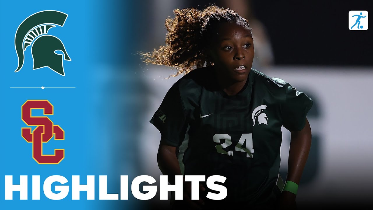 Michigan State vs USC | NCAA College Women's Soccer | Highlights - September 21, 2025