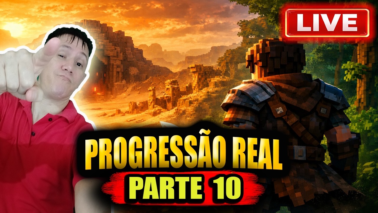 RUMO À ZONA 2! 🌵 A Jornada Continua ! | HYTALE – PROGRESSÃO REAL AO VIVO ! #10