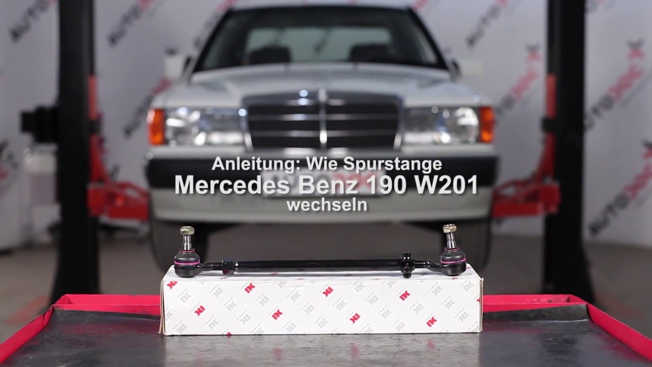 Wie MERCEDES W201 Spurstange wechseln [AUTODOC TUTORIAL]