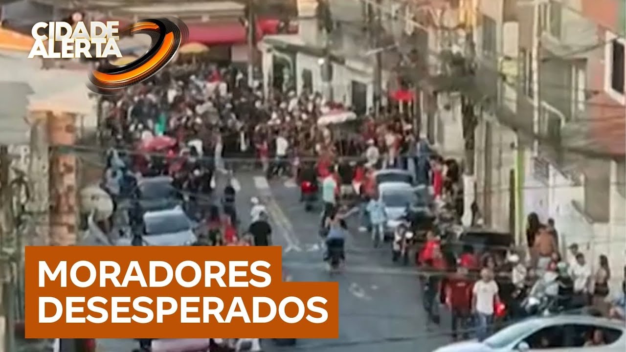 Traficantes organizam festa de Natal em comunidade que promete durar mais de 24 horas em SP