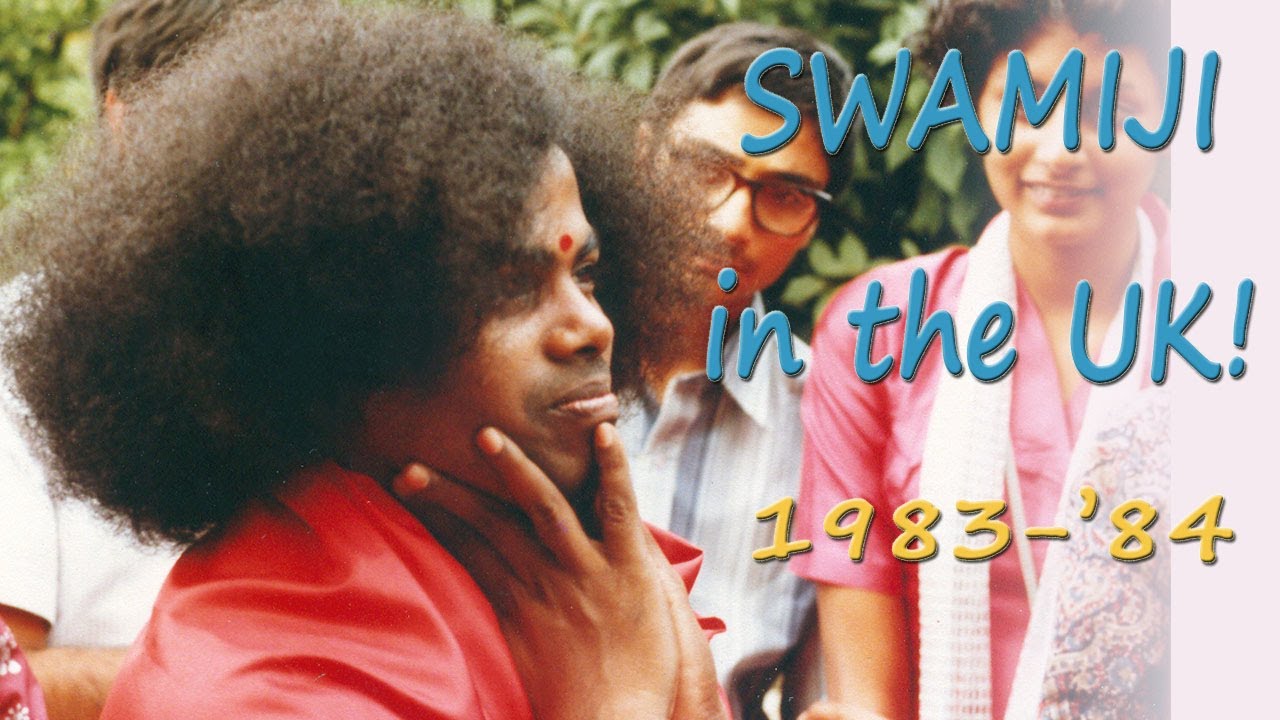 Swamiji in the UK in 1983-'84