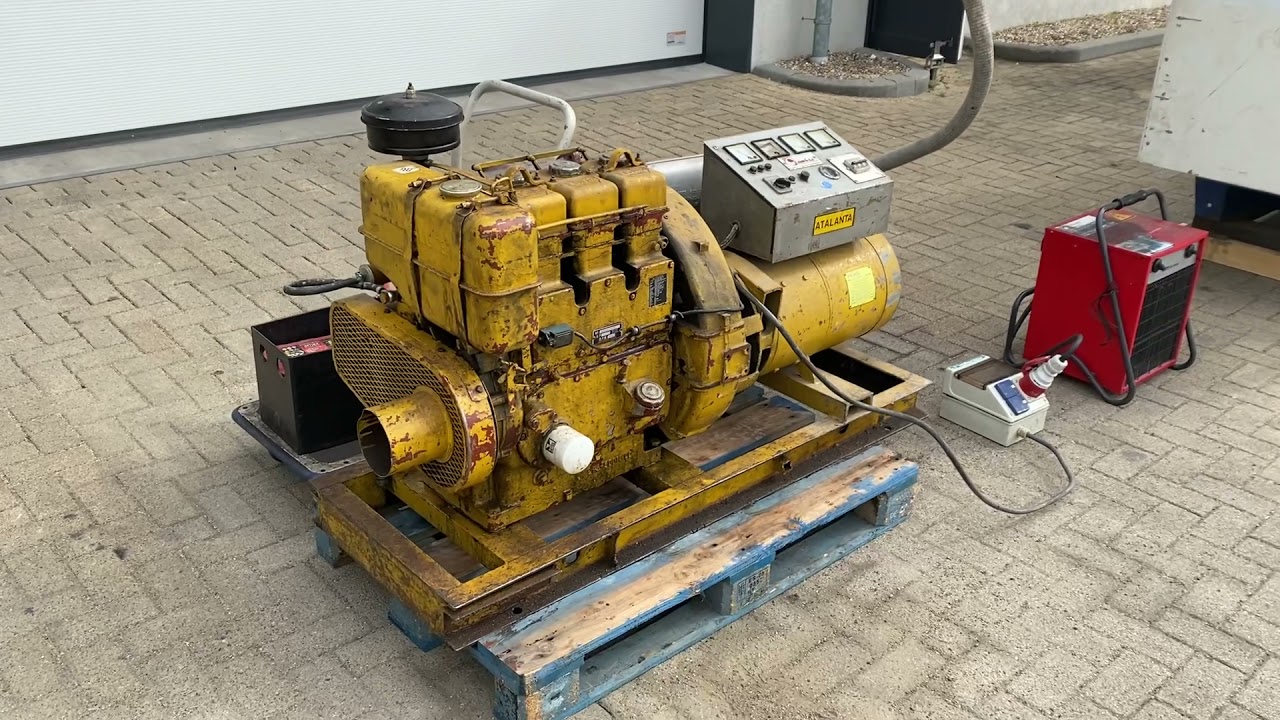 Lister ST3 13 5 kVA generatorset stocknr 4109