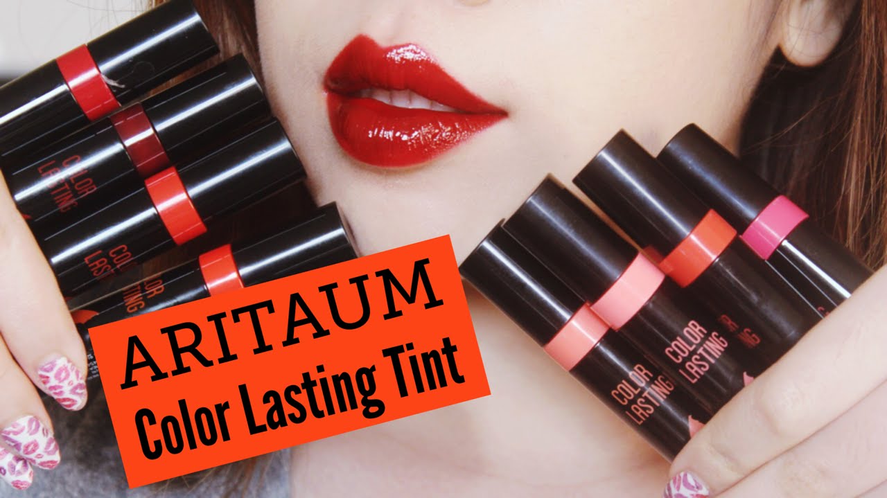 [SWATCH + REVIEW] ARITAUM COLOR LASTING TINT (WITH CC ENGSUB)
