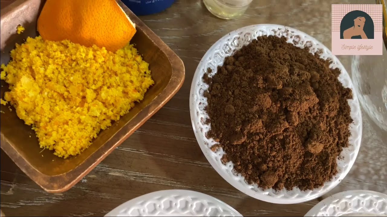 مقشر القهوة للتخلص من تشققات وتصبغات البشرة!!