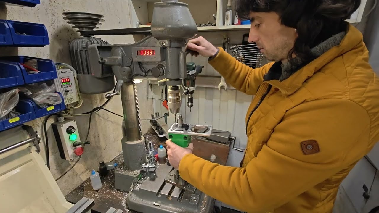 Фрезерная приставка для токарного станка 2.0