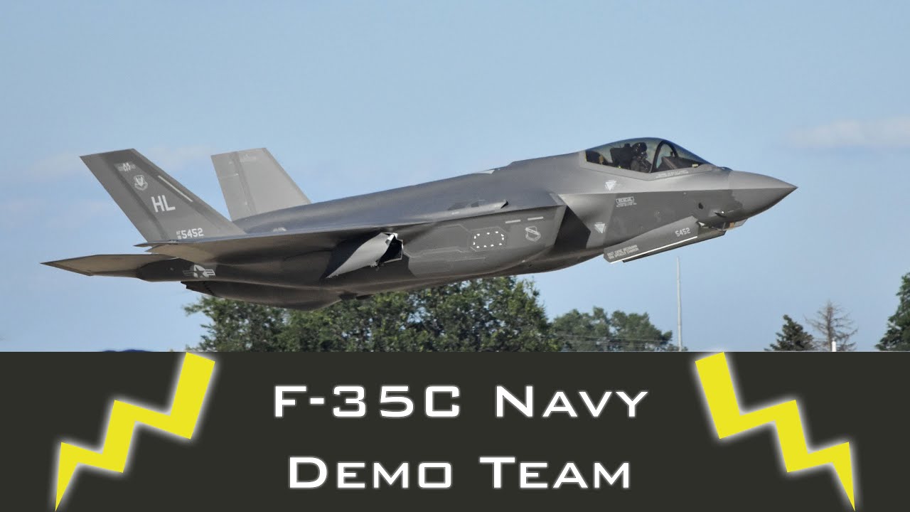 F-35C Navy Demo Team - Duluth Air Show