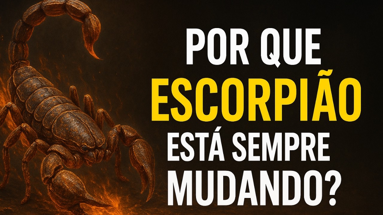 Escorpião o Signo Que Se Transforma, Renasce e Evolui Varias Vezes Ao Longo da Vida