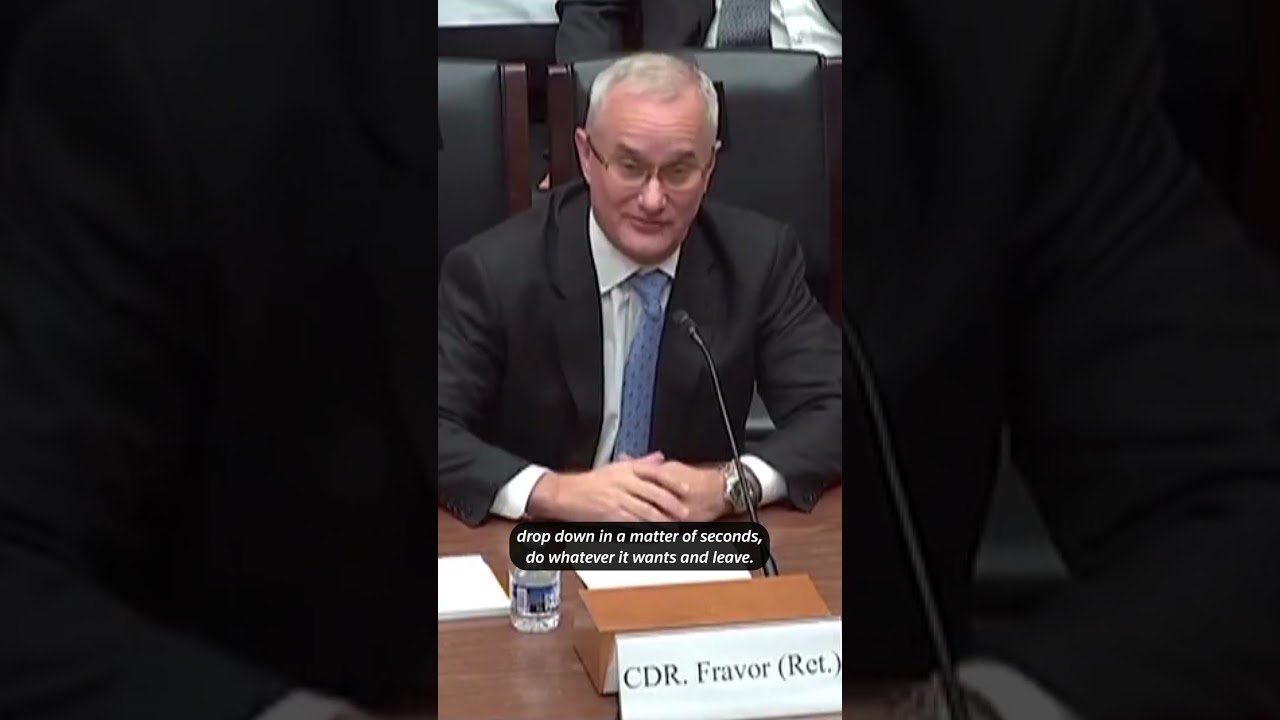 UAPs pose a threat to national security -Retired Navy commander