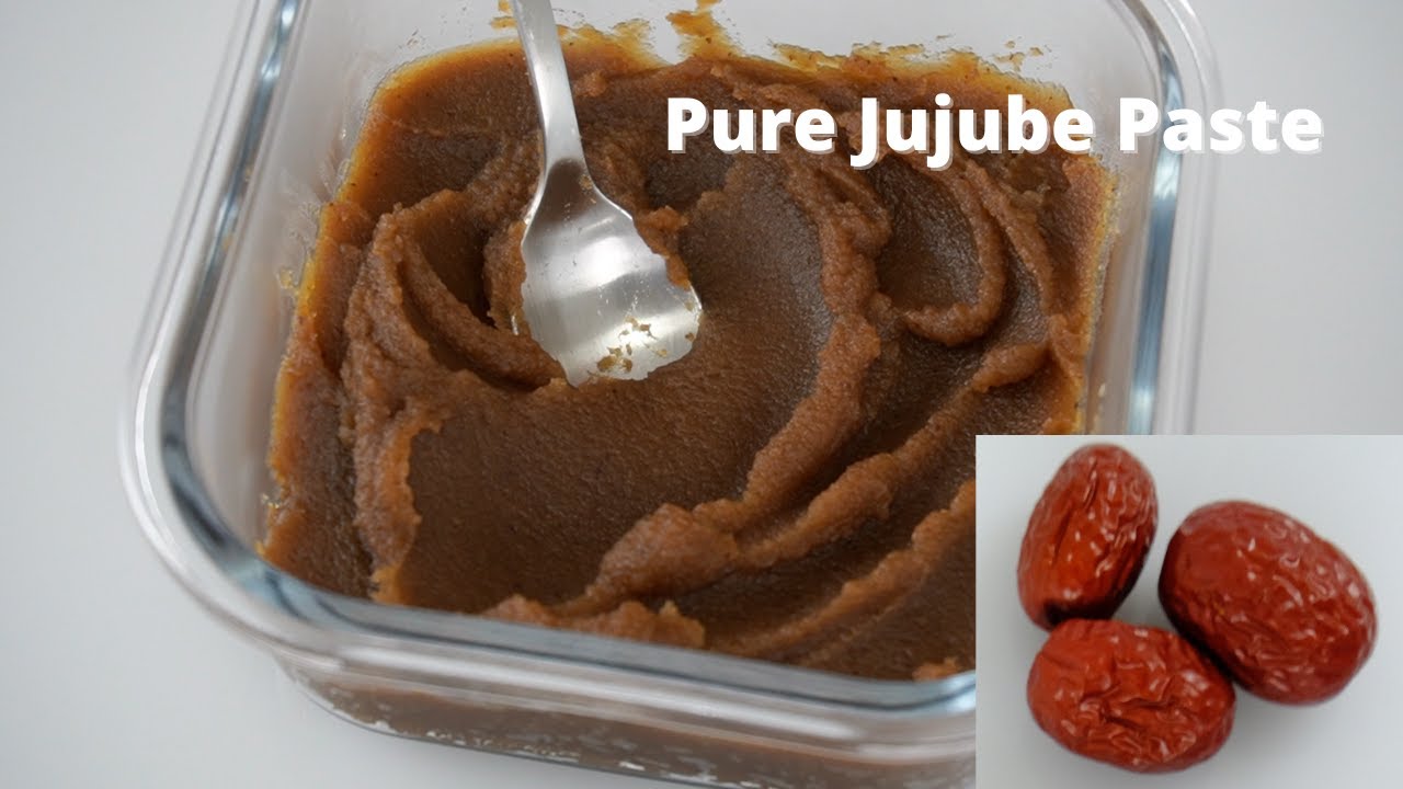 Pure Jujube (Red Date) Paste - Healthy Sweet Date Paste without Sugar