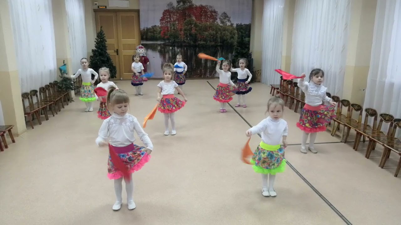 ГБДОУ детский сад № 99 Фрунзенского района СПб. Танец «Платочки»