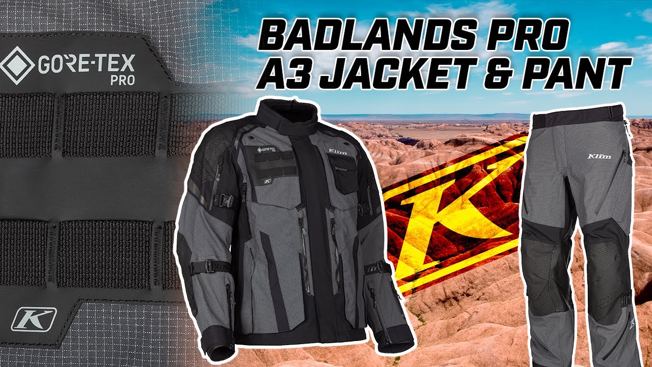 Мотоциклетная куртка и брюки Klim Badlands Pro A3 ADV