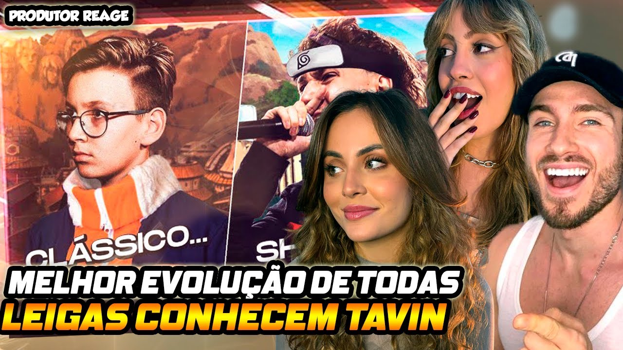 (ELAS GOSTARAM?) LEIGOS REAGEM TAVIN, o NARUTO das BATALHAS DE RIMA!! 🍥