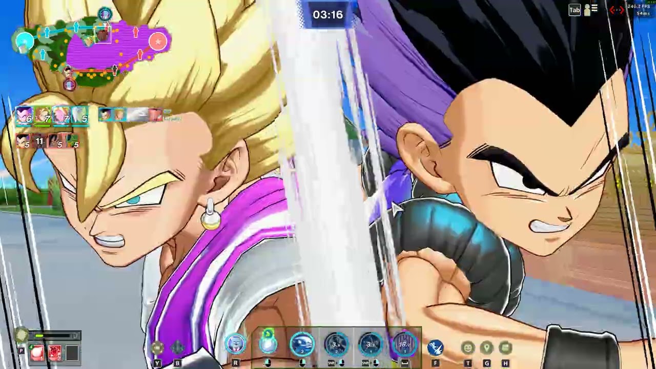 Dragon Ball Gekishin Squadra - Online Match 527