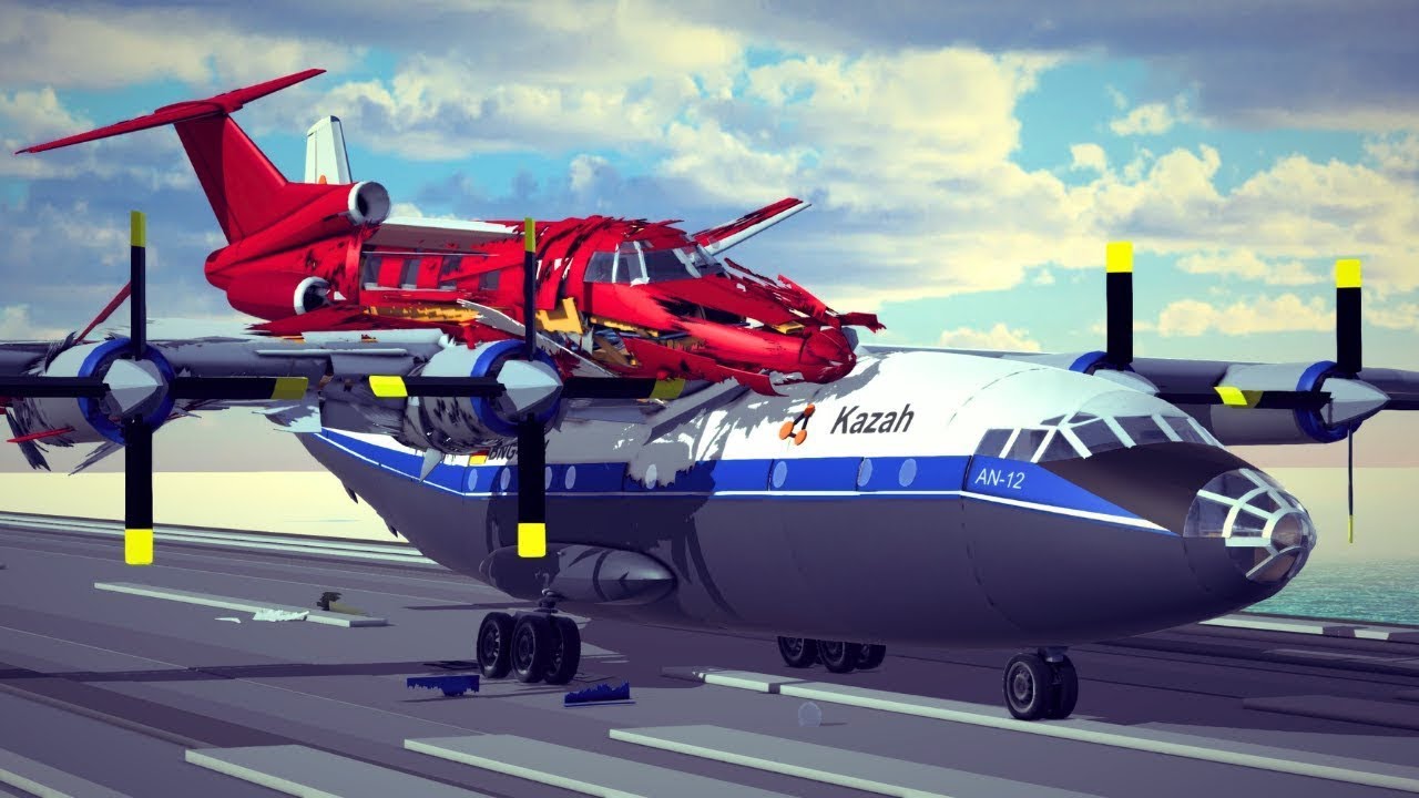 Pick a Seat to Survive a Plane Crashes #11 | Besiege