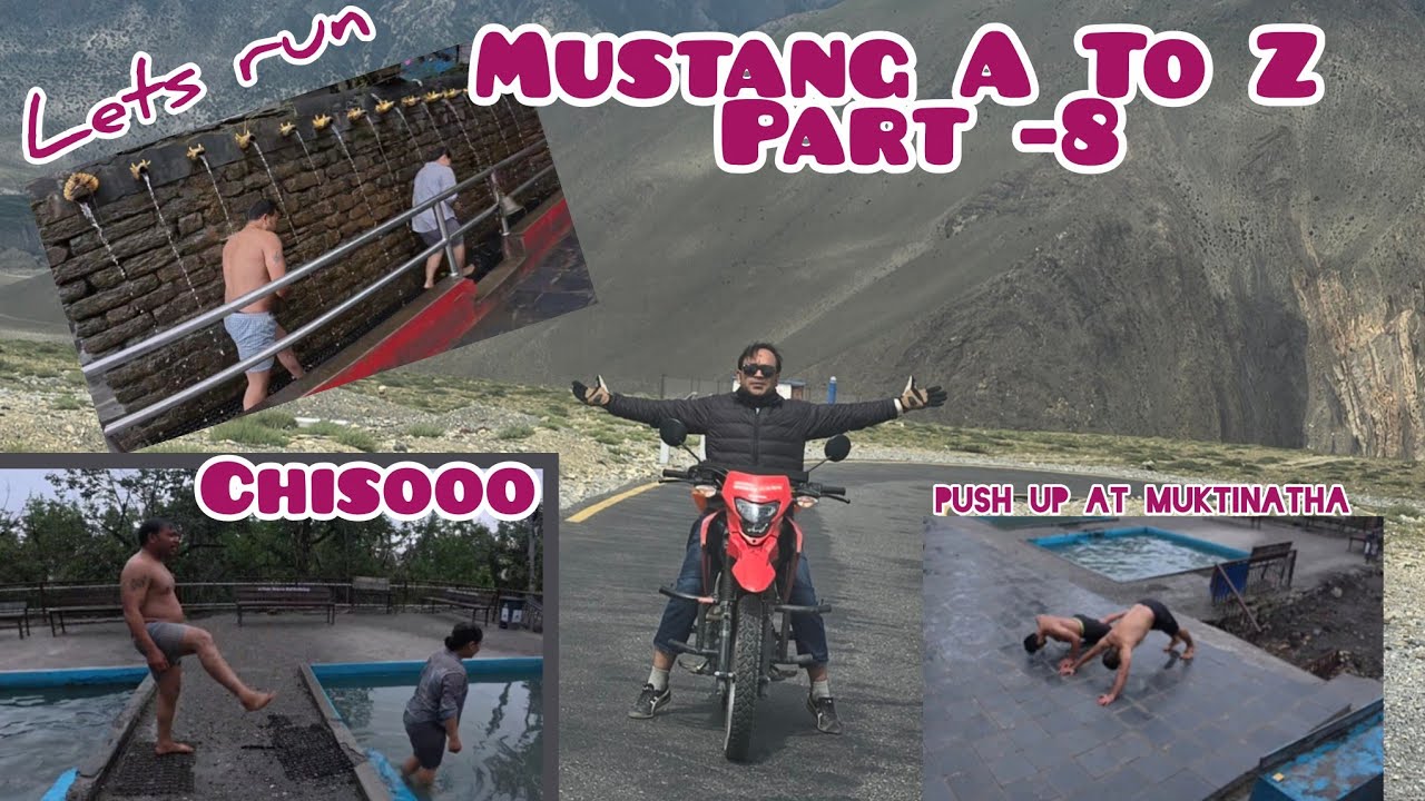 Finally Muktinatha Darsan Complete/ Ride Xr 190l swimming in cool water / amazing experience 