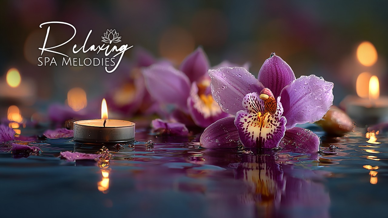 Peaceful Background Music 🌿 Piano, Guitar, Flute & Cello with Water Sounds