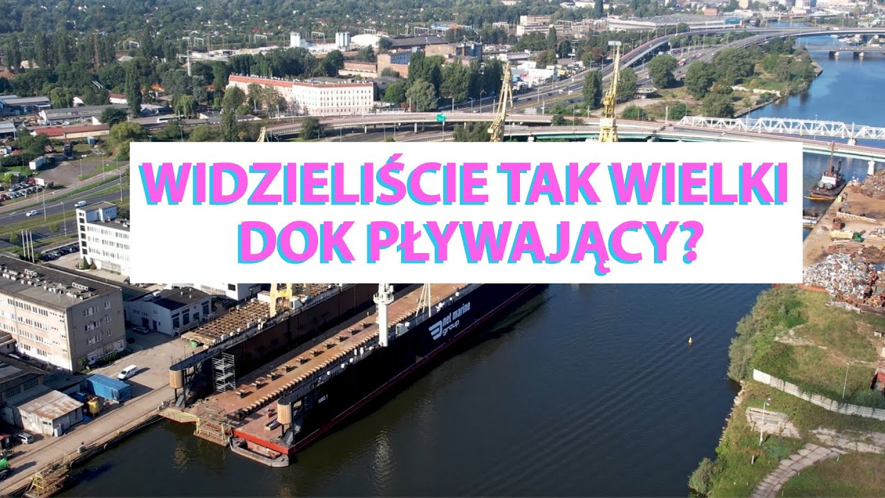 Ma ponad 120 metrów długości. Imponujący mobilny dok pływający!