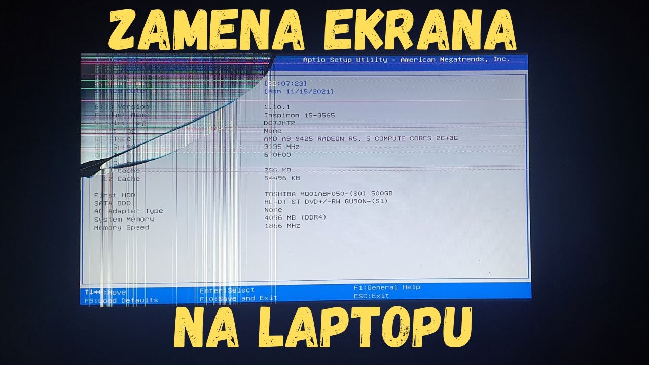 Kako Zameniti Ekran Na Laptopu